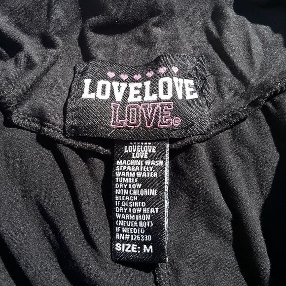 Love Love Love side cinched booty shorts - Picture 3 of 5